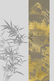 新中式创意国画山水画