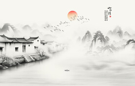水墨江南