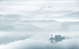 水墨山水画