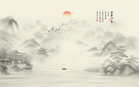水墨江南