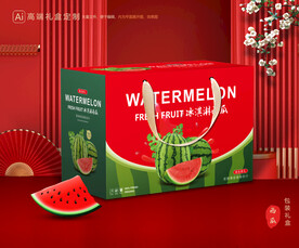 西瓜包裝 水果禮盒