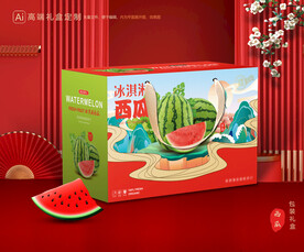 西瓜包裝 水果禮盒