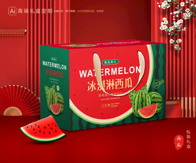 西瓜包裝 水果禮盒