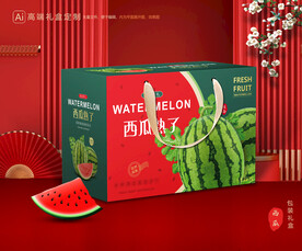 西瓜包裝 水果禮盒