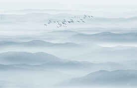 水墨山水图