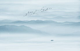 水墨山水图