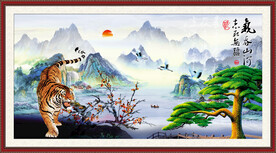 國畫老虎