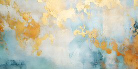 藍(lán)色漸變金色大理石背景