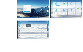 后臺管理系統(tǒng)UI可視化ipad