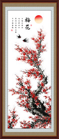 国画梅花