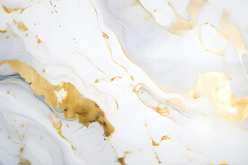 白色漸變金色大理石背景