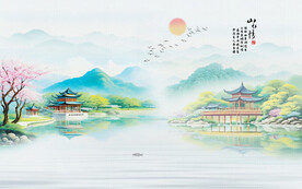 水墨江南水鄉(xiāng)