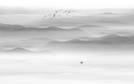 水墨山水图