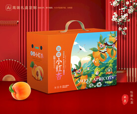 杏包裝 小紅杏禮盒