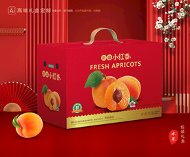 杏包裝 小紅杏禮盒