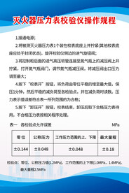 灭火器操作规程