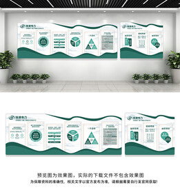 国家电网文化墙