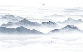 水墨山水畫(huà)