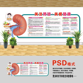 醫(yī)院文化墻 慢性腎臟病