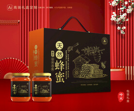 蜂蜜包裝 百花蜜禮盒