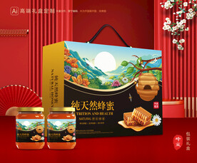 蜂蜜包裝 百花蜜禮盒