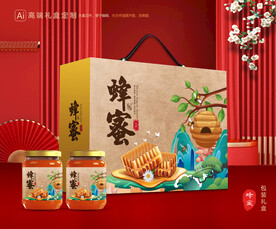 蜂蜜包裝 百花蜜禮盒