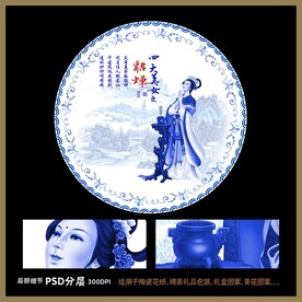 四大美女之貂蟬拜月