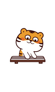 虎萌萌卡通可爱乐队