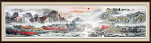 富山春居图