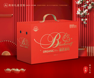 蓝莓包装 水果礼盒