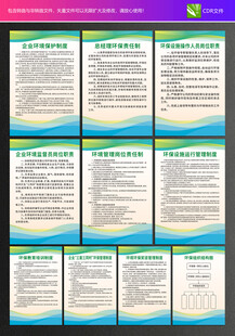 環(huán)境保護管理制度