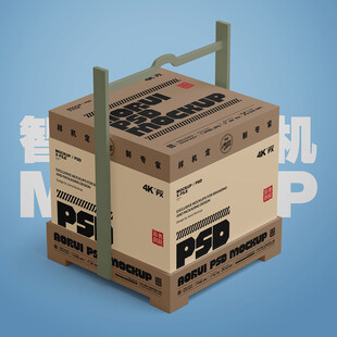 仿古包裝盒樣機