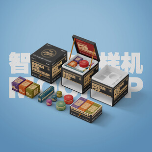 文創(chuàng)化妝品禮盒樣機(jī)