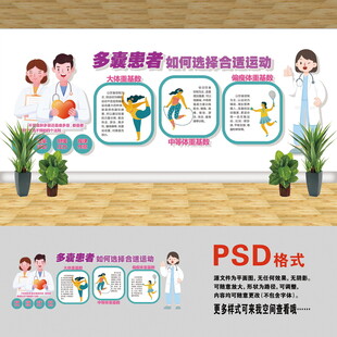 多囊患者文化墻