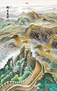长城玄关装饰画