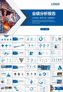 鋼鐵行業(yè)年終總結(jié)新年計(jì)劃ppt