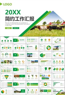 生態(tài)牧場畜牧業(yè)養(yǎng)殖乳業(yè)PPT