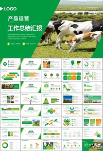 生態(tài)牧場畜牧業(yè)養(yǎng)殖乳業(yè)PPT