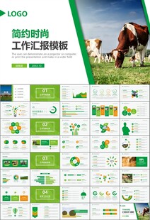 生態(tài)牧場畜牧業(yè)養(yǎng)殖乳業(yè)PPT