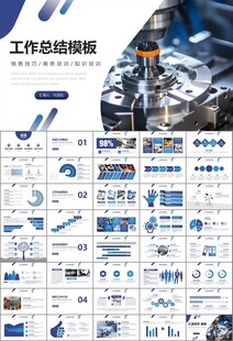 機(jī)械制造加工業(yè)通用PPT模板