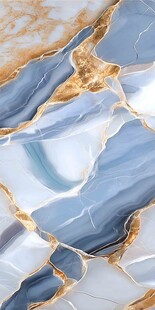 藍(lán)金大理石紋理圖案