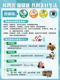 除四害 保健康 共建美好生活