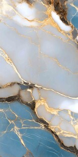 藍(lán)白大理石紋理藝術(shù)圖案