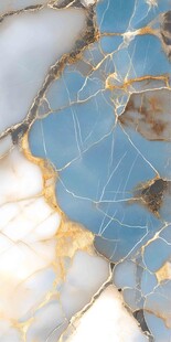 藍(lán)白金大理石紋理圖案