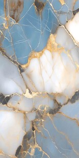 藍(lán)白大理石紋理圖案