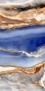 藍(lán)色紋理大理石圖案