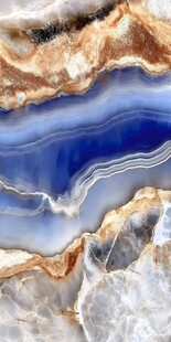 藍(lán)紋瑪瑙紋理特寫