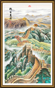 長城玄關(guān)畫