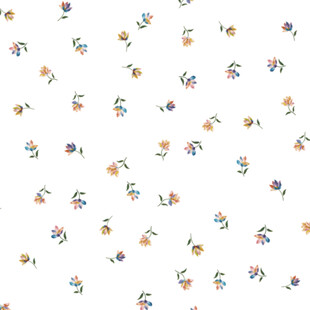 多彩小花圖案背景紋理