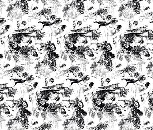 黑白抽象藝術紋理圖案